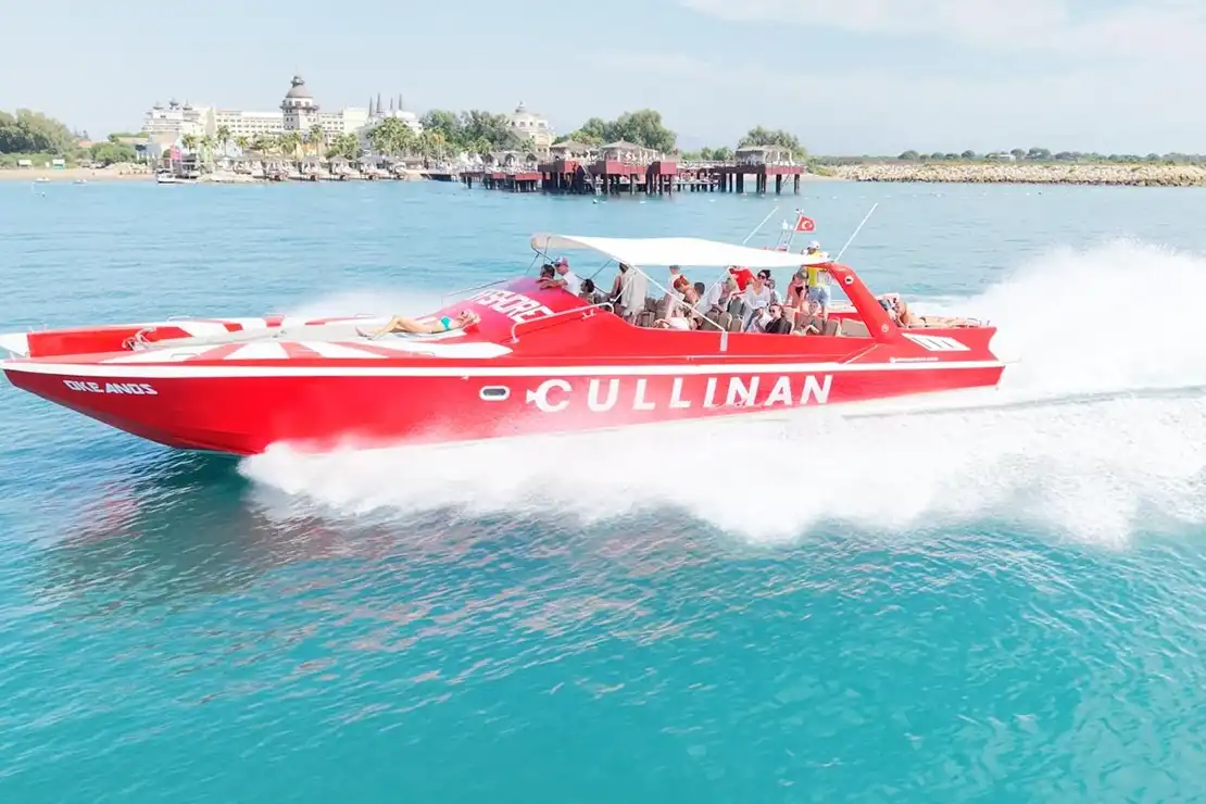 Antalya Belek Private Speed Boat Rental